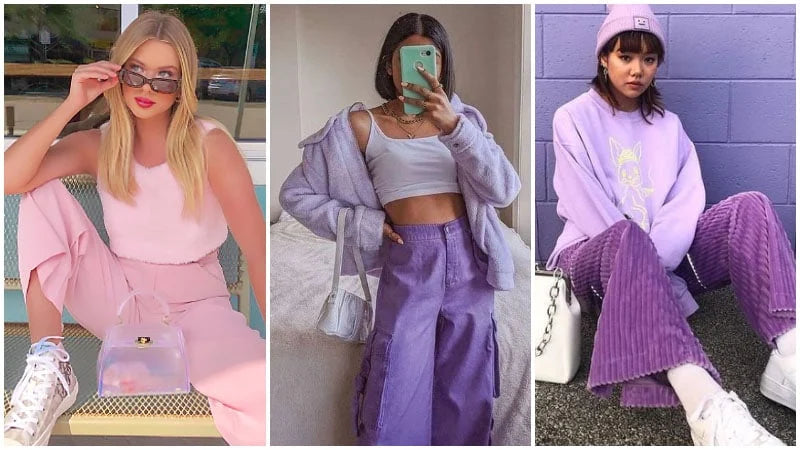 Purple outfits for girls best sale