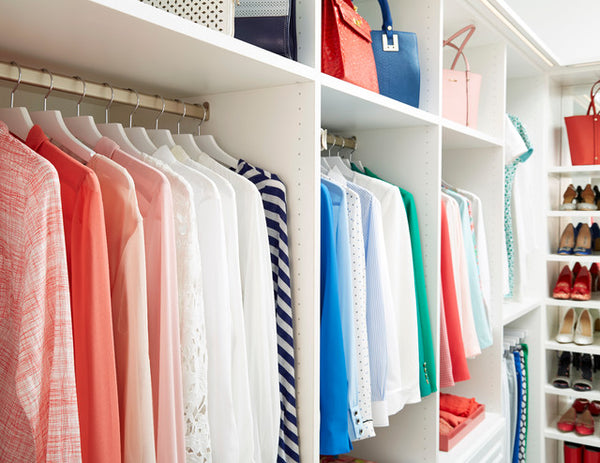 Sorting the wardrobe with some simple and practical tricks