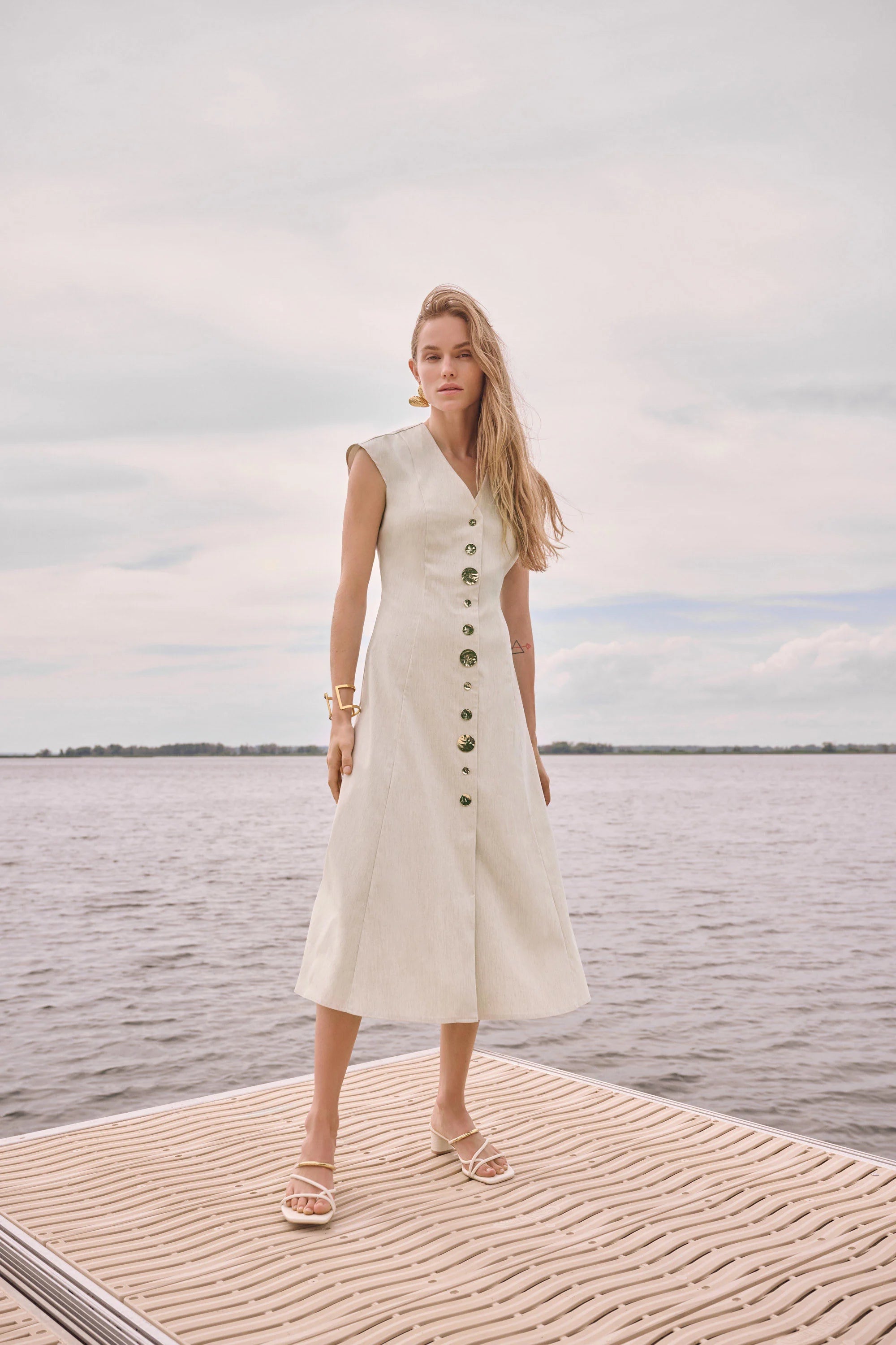 Joseph Ribkoff Melange Millennium Fit And Flare Dress #262129 Joseph Ribkoff Melange Millennium Fit And Flare Dress #262129