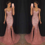 Luxury Crystal Embellished Strapless Mermaid Evening Gown- Timeless Red Carpet Elegance