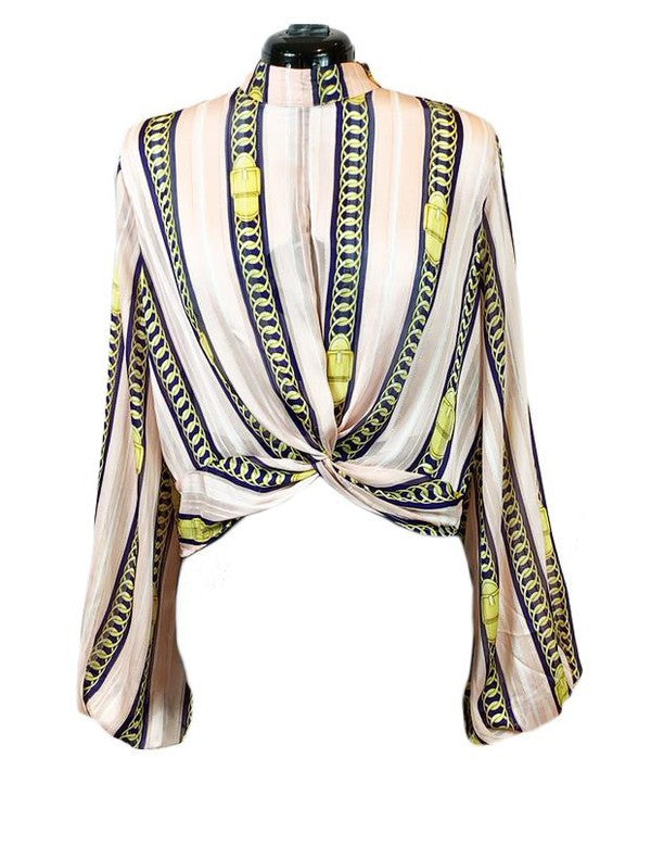 Ziba Cropped Top # T30104