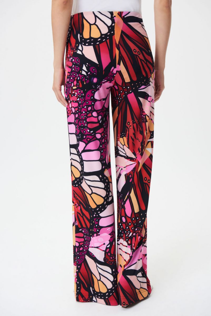 Joseph Ribkoff Midnight Blue Multi Pant # 232022