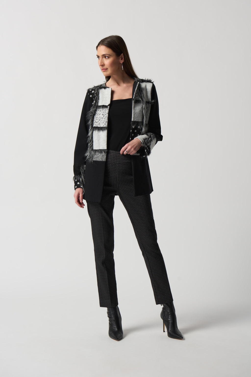 Joseph ribkoff Open Front Knit Blend Cardigan #233062