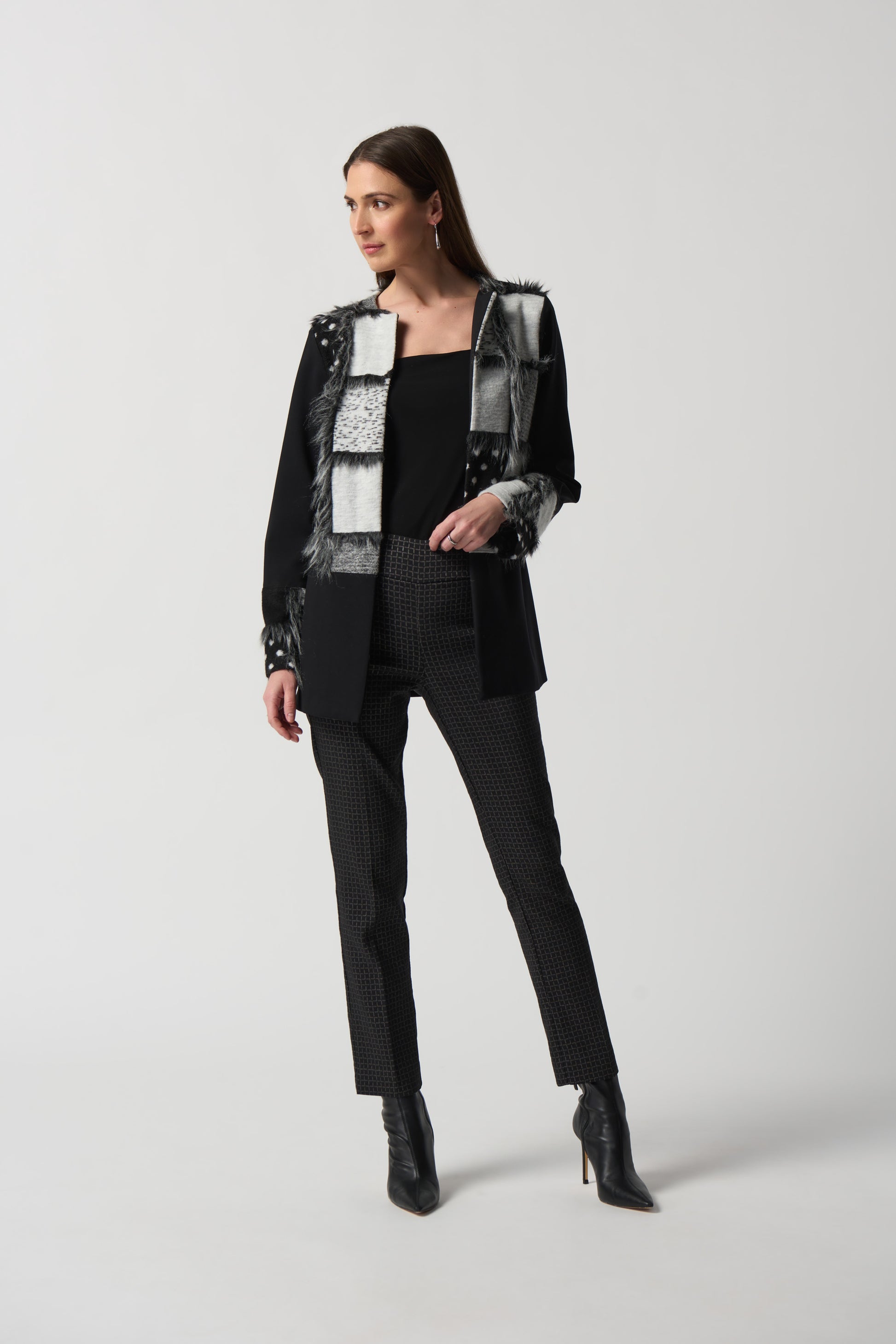 Joseph ribkoff Open Front Knit Blend Cardigan #233062