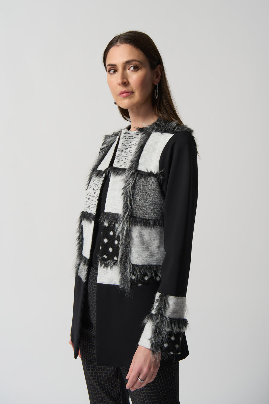 Joseph ribkoff Open Front Knit Blend Cardigan #233062