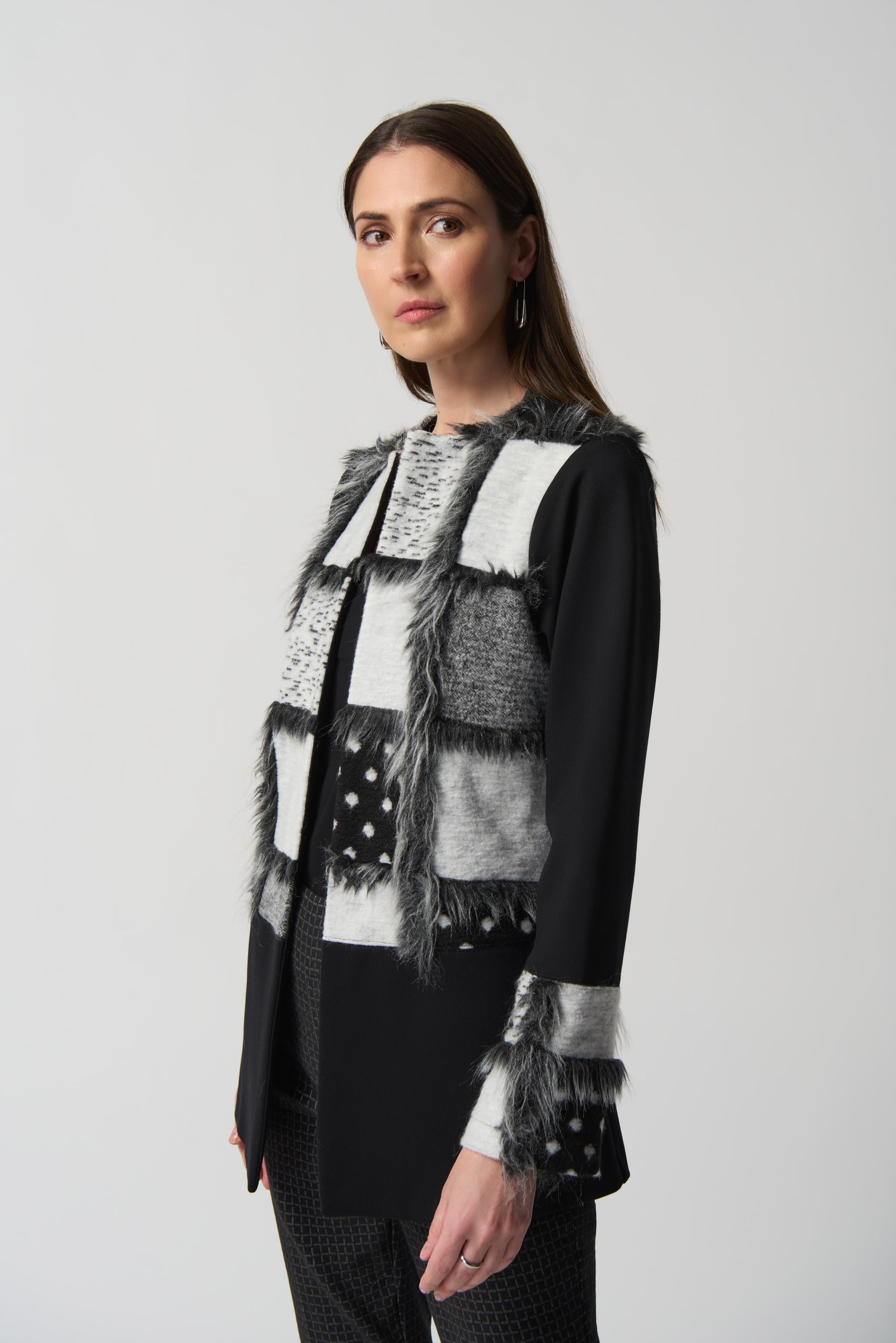 Joseph ribkoff Open Front Knit Blend Cardigan #233062
