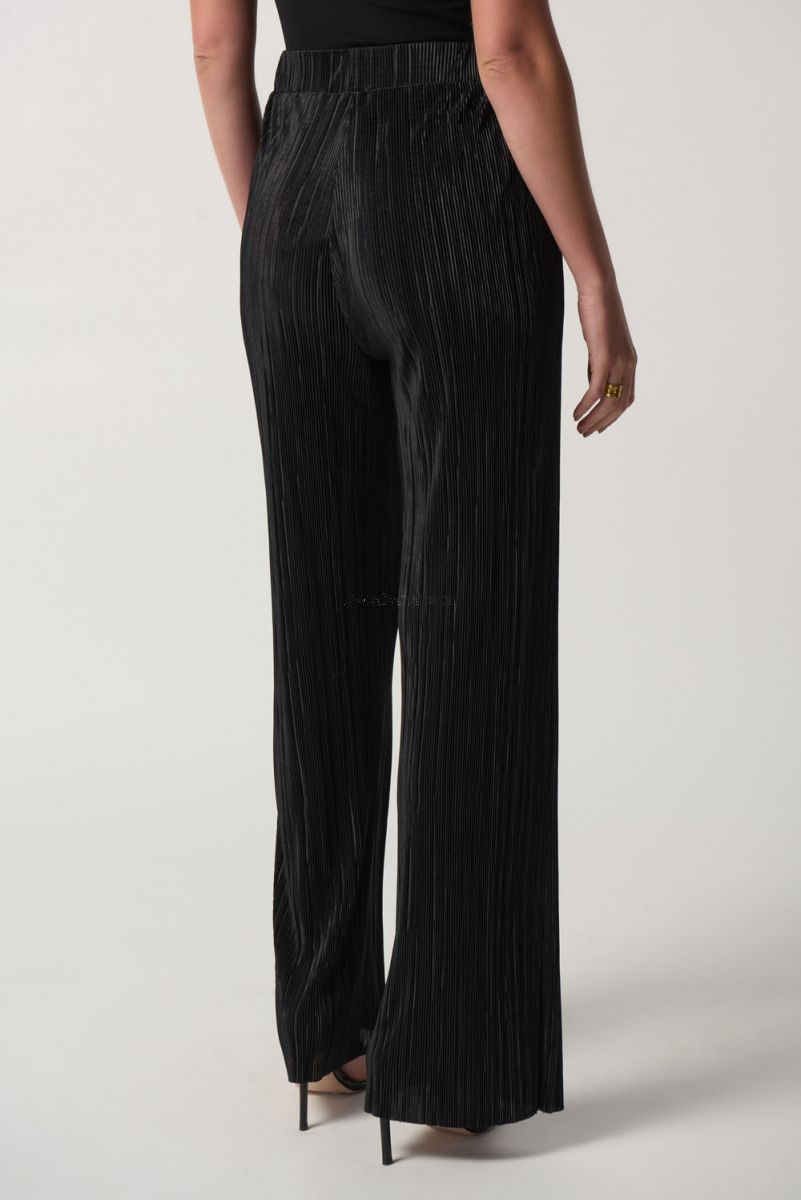 Joseph Ribkoff Black Wide-Leg Pants # 233166