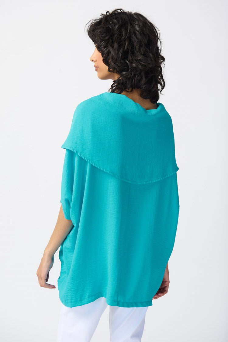Joseph Ribkoff Gauze Cowl Neck Tunic #241043