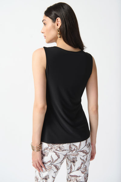 Silky Knit Fitted Top #242088