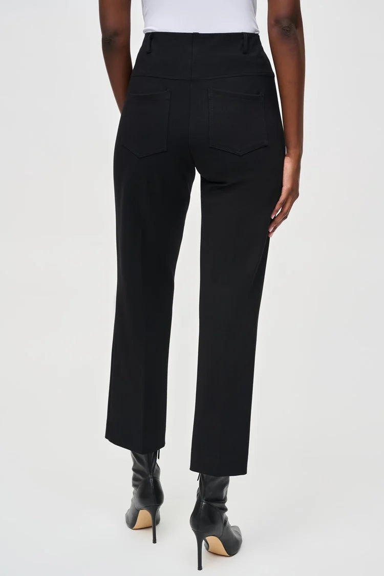 Joseph Ribkoff Heavy Knit Straight Pull-On Pants #243049