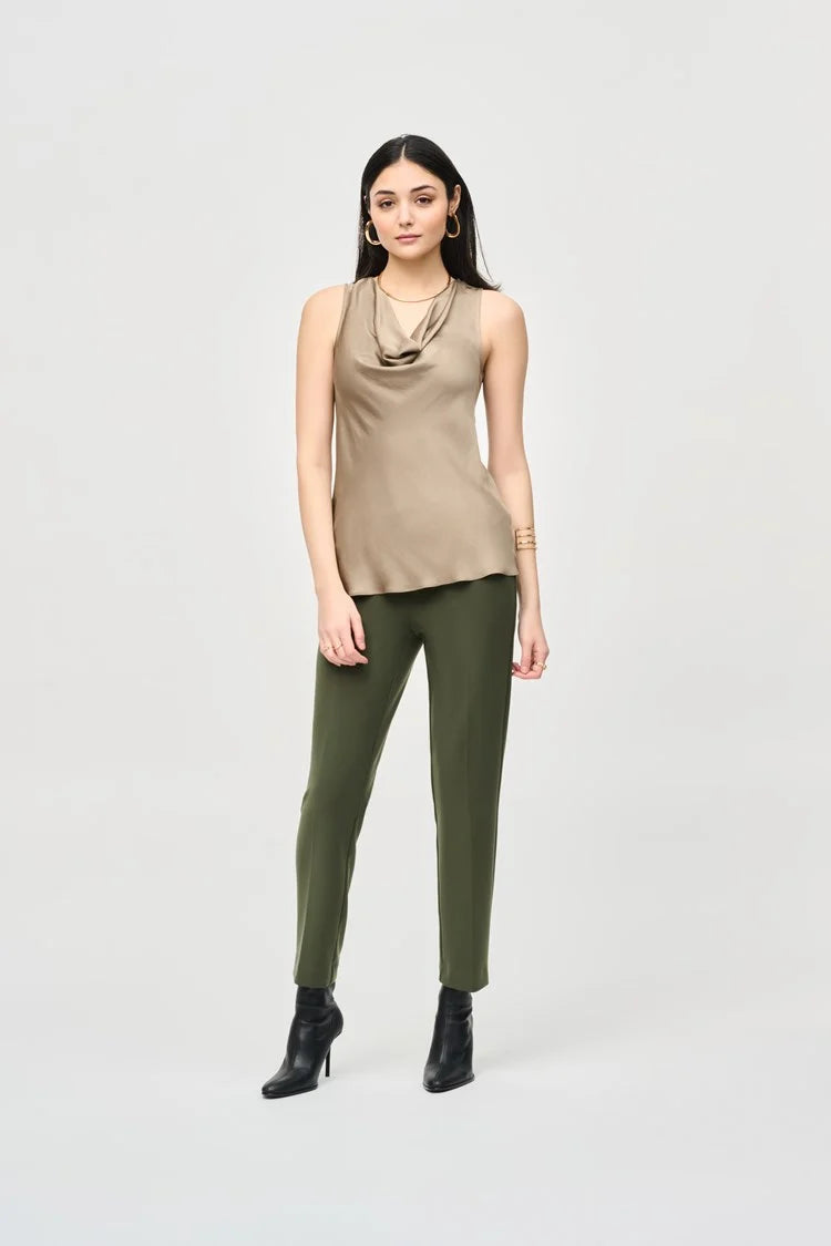 Joseph Ribkoff Satin Straight Sleeveless Top #243125