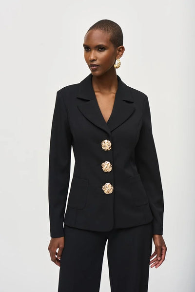 Joseph Ribkoff Scuba Crepe Fitted Blazer #243160