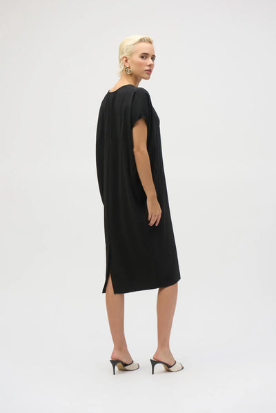 Joseph Ribkoff Gauze Short Sleeve Cocoon Dress #252160