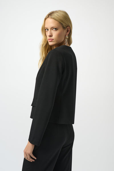 Scuba Crepe Boxy Blazer #253071