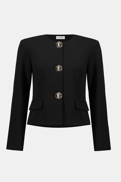 Scuba Crepe Boxy Blazer #253071