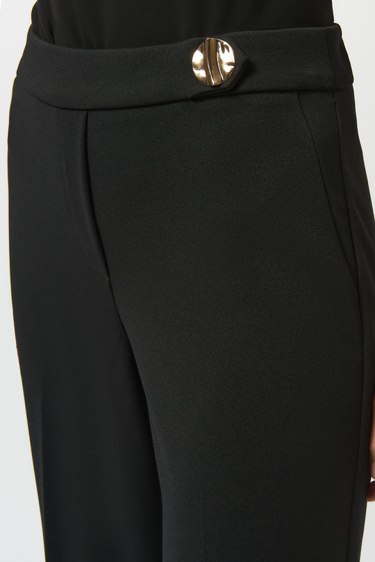 Scuba Crepe Wide-Leg Pants #253073 – Ziba Couture