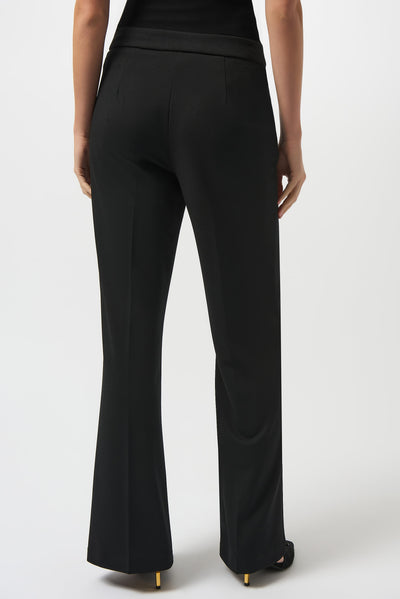 Scuba Crepe Wide-Leg Pants #253073