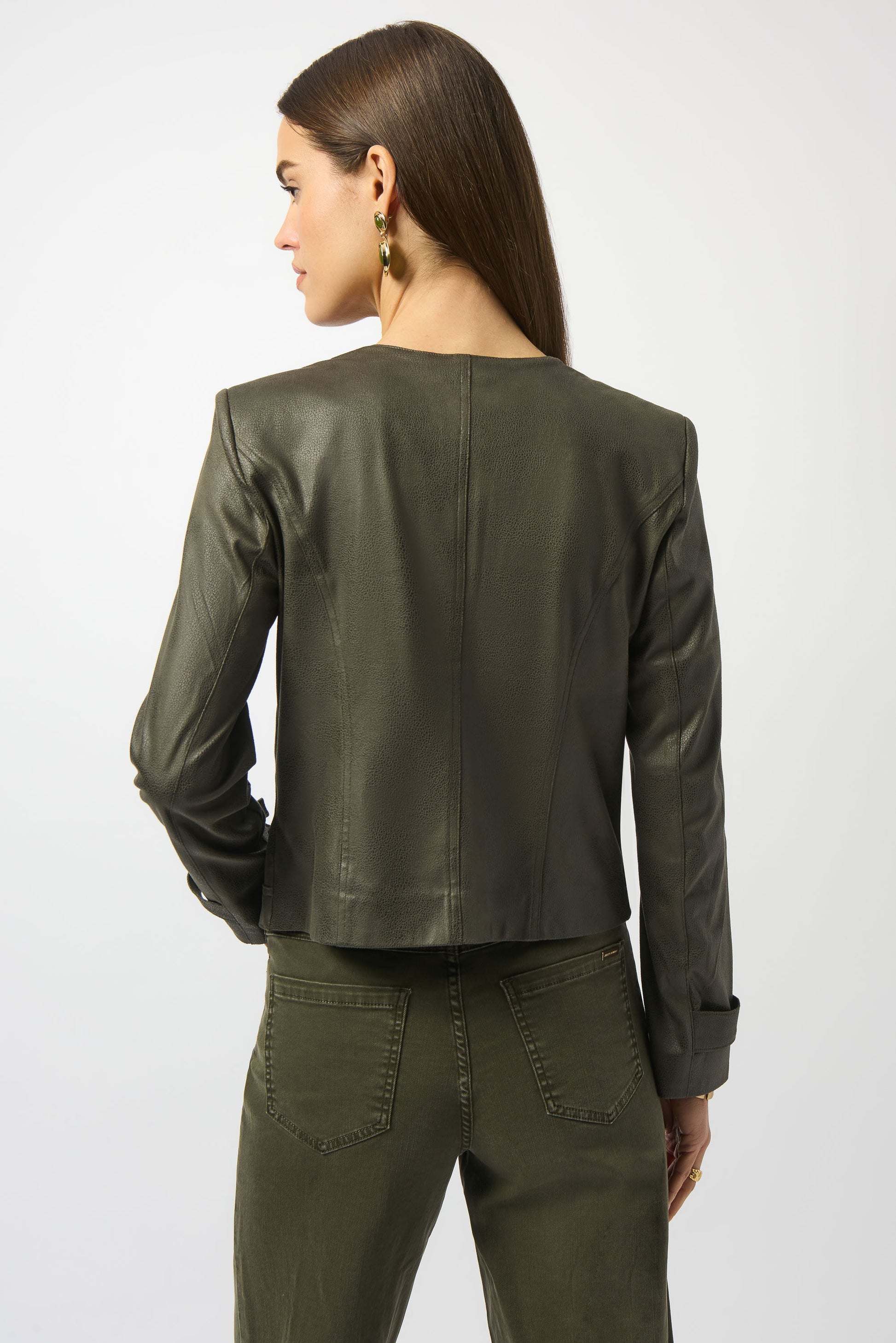 Collared Long-sleeve Casual Shirt Style #253935