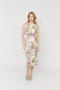 Floral Sleeveless Bodycon Dress Style 261362