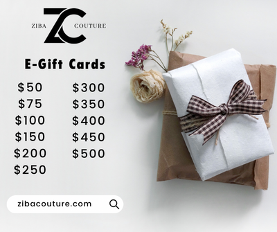 Ziba couture Gift card
