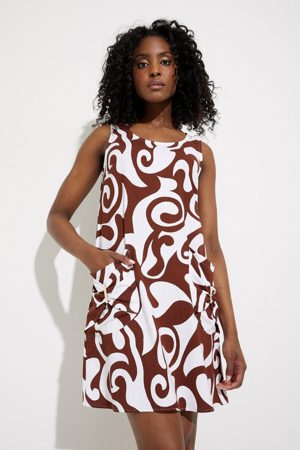 Joseph Ribkoff Abstract Print Dress # 232165