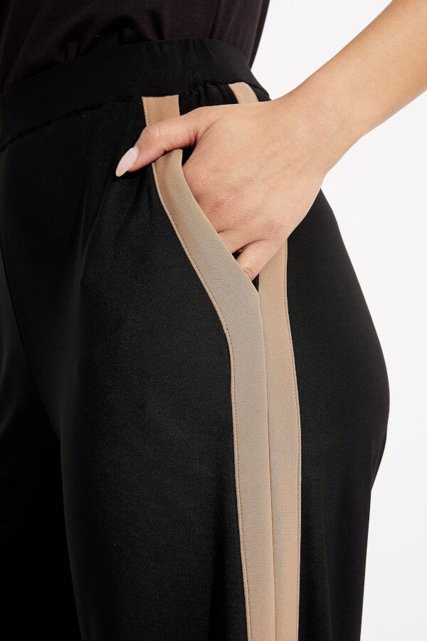 Joseph Ribkoff Striped Side Wide Leg Pants #233102