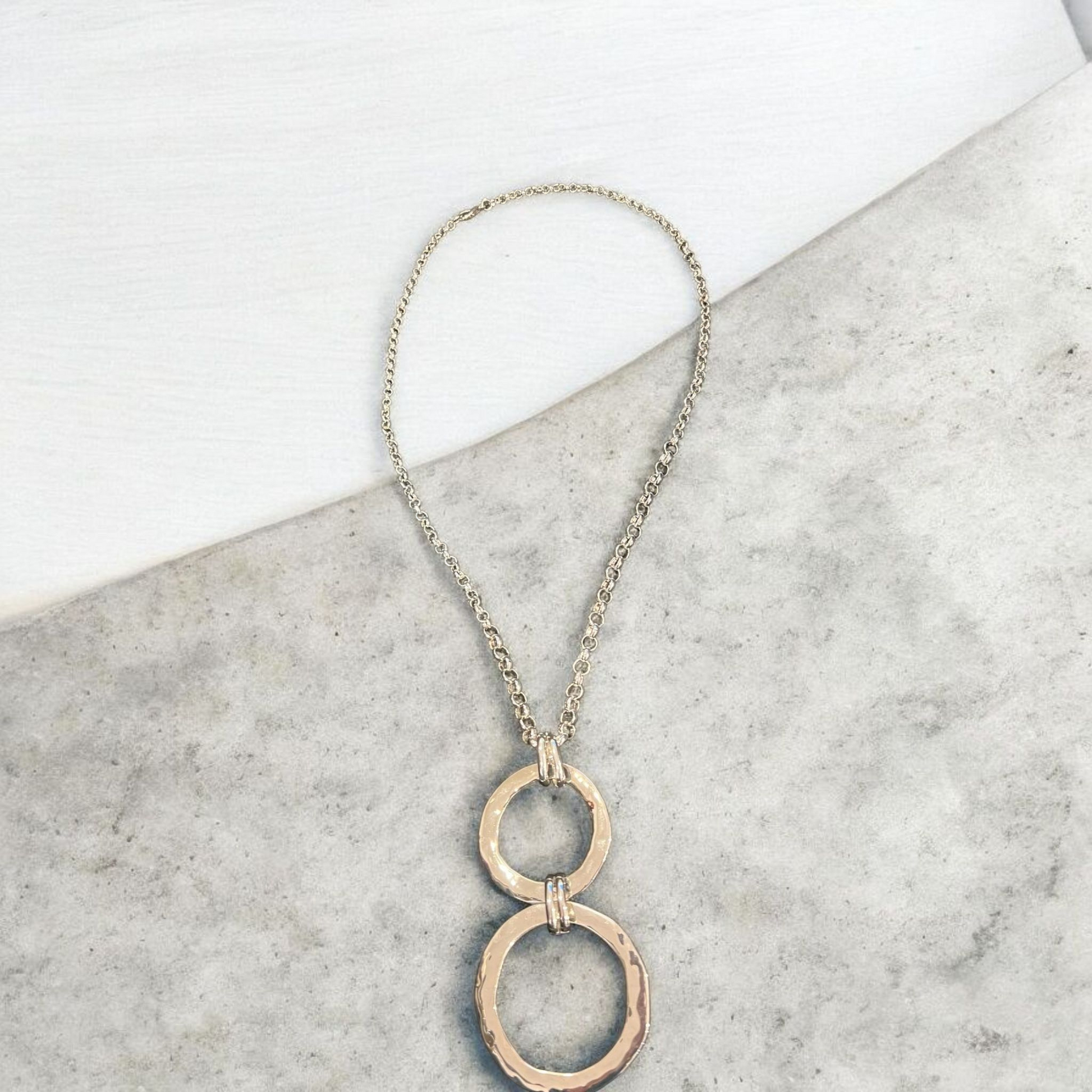 Golden necklace for partywear