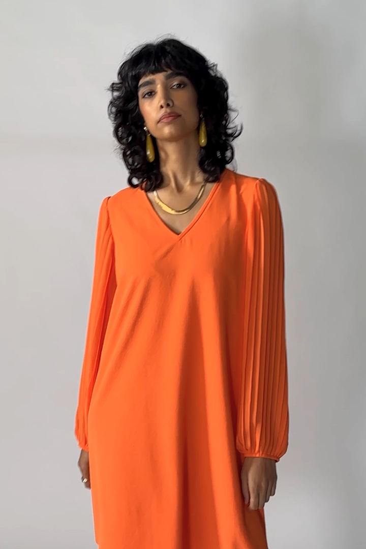 Joseph Ribkoff Woven And Chiffon A-Line Dress #242022